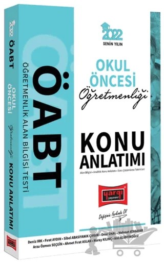 2022 ÖABT Okul Öncesi Öğretmenliği Konu Anlatımı Yargı Yayınları – Kolektif – Yargı Yayınevi kitap kapağı