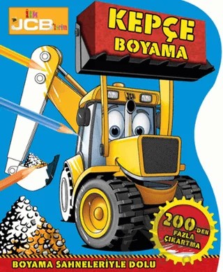 İlk JBC'lerim: Kepçe Boyama – Kolektif – Beta Kids kitap kapağı