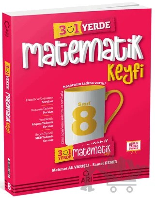 8. Sınıf LGS Matemito 3'ü 1 Arada Matematik Keyfi – Mehmet Ali Varışlı, Samet Demir – Arı Yayıncılık kitap kapağı