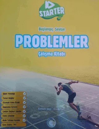 Starter Başlangıç Seviye Problemler Çalışma Kitabı – Kurbani Kaya, Güven Kurt – Okyanus Yayınları kitap kapağı