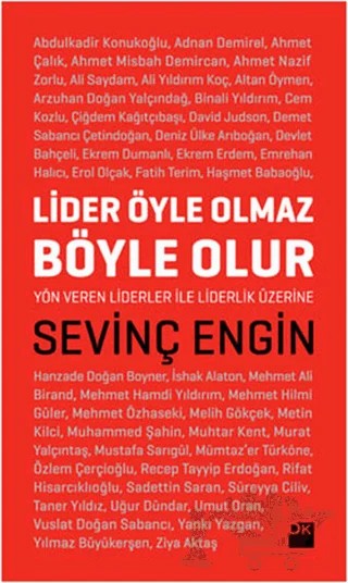 Lider Öyle Olmaz Böyle Olur – Sevinç Engin – Doğan Kitap kitap kapağı