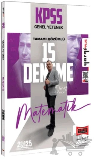 2025 KPSS Genel Yetenek Tamamı Çözümlü Matematik 15 Deneme – Deniz Atalay – Yargı Yayınevi kitap kapağı