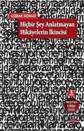 Hiçbir Şey Anlatmayan Hikayelerin İkincisi – Güray Süngü – Okur Kitaplığı kitap kapağı