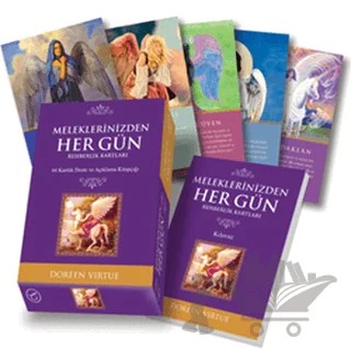 Meleklerinizden Her Gün Rehberlik Kartları – Doreen Virtue – Butik Yayınları kitap kapağı