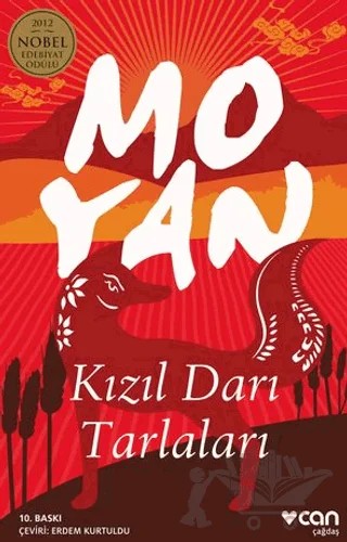 Kızıl Darı Tarlaları – Mo Yan – Can Yayınları kitap kapağı