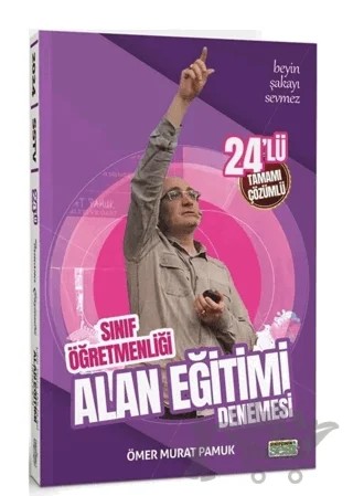 ÖABT Sınıf Öğretmenliği Alan Eğitimi 24 Deneme Çözümlü – Ömer Murat Pamuk – Sınıfçının Sesi TV kitap kapağı