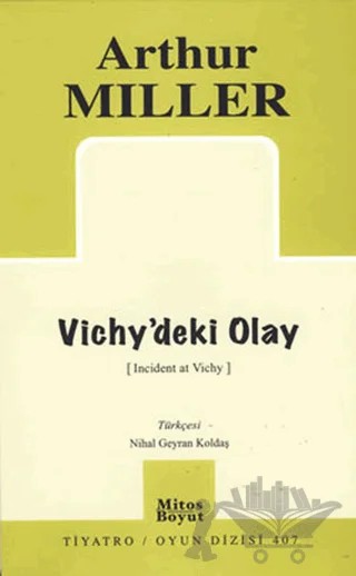 Vichy’deki Olay – Arthur Miller – Mitos Boyut Yayınları kitap kapağı
