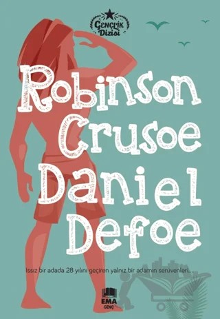 Robinson Crusoe – Daniel Defoe – Ema Genç kitap kapağı