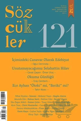 Sözcükler Dergisi 121. Sayı Mayıs - Haziran 2026 – Sözcükler Yayınları kitap kapağı