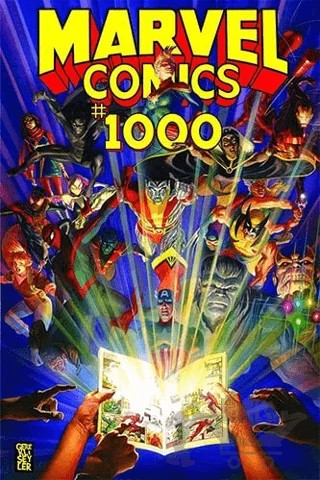 Marvel Comics 1000 – Kolektif – Gerekli Şeyler Yayıncılık kitap kapağı