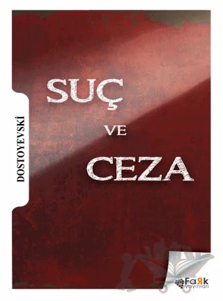 Suç ve Ceza – Fyodor Mihayloviç Dostoyevski – Fark Yayınları kitap kapağı