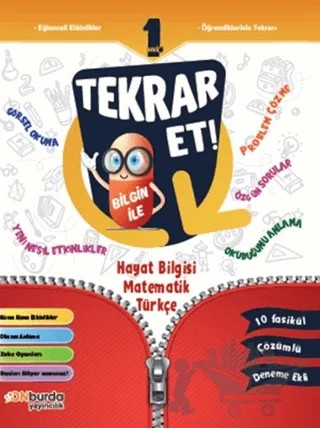 1. Sınıf Tekrar Et! – Kolektif – ONburda Yayınları kitap kapağı