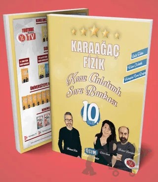 Karaağaç Yayınları 10. Sınıf Fizik Konu Anlatımlı Soru Bankası – Kolektif – Karaağaç Yayıncılık kitap kapağı