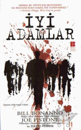 İyi Adamlar – Bill Bonanno – Bilge Kültür Sanat kitap kapağı