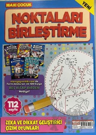 Maxi Noktaları Birleştirme 2024 - 02 – Maxi Yayıncılık kitap kapağı