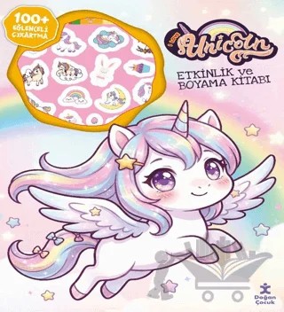 Unicorn Çok Çıkartmalı Boyama Kitabı – Kolektif – Doğan Çocuk kitap kapağı