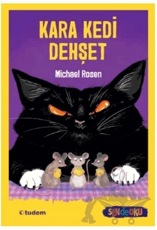 Kara Kedi Dehşet – Michael Rosen – Tudem Yayınları kitap kapağı
