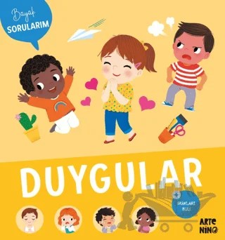 Büyük Sorularım - Duygular – Carole Bourset – Artenino Yayıncılık kitap kapağı