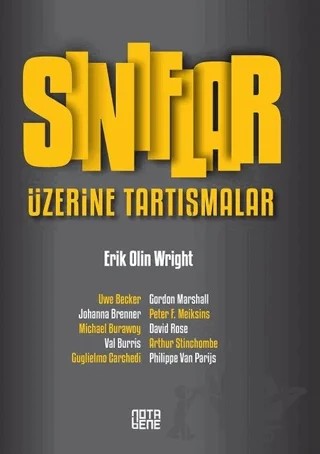 Sınıflar Üzerine Tartışmalar – Erik Olin Wright – Nota Bene Yayınları kitap kapağı