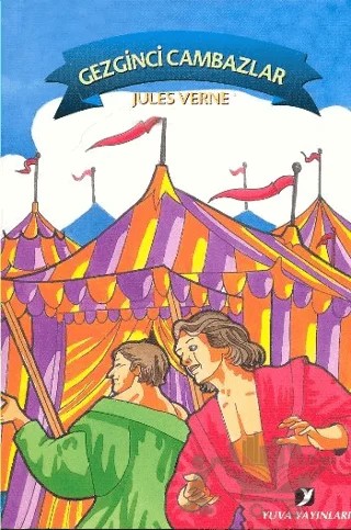 Gezginci Cambazlar – Jules Verne – Yuva Yayınları kitap kapağı