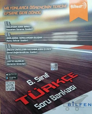 6. Sınıf Biltest Türkçe Soru Bankası – Kolektif – Bilfen Yayıncılık kitap kapağı