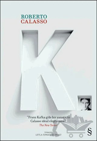 K – Roberto Calasso – Everest Yayınları kitap kapağı