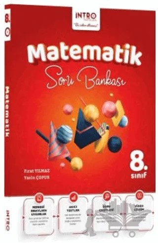 8. Sınıf Matematik Soru Bankası – Fırat Yılmaz, Yasin Çopur – İntro Yayınları kitap kapağı
