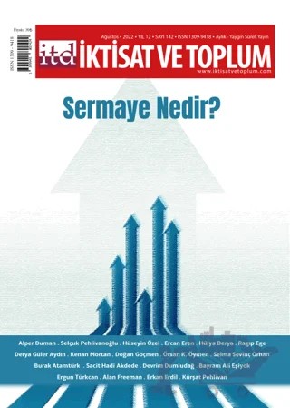 İktisat ve Toplum Dergisi 142. Sayı Sermaye Nedir? – İktisat ve Toplum Dergisi kitap kapağı