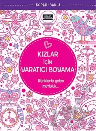 Kızlar için Yaratıcı Boyama – Kolektif – Libros Yayınları kitap kapağı