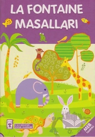 La Fontaine Masalları – Jean de la Fontaine – Timaş Çocuk kitap kapağı