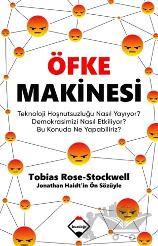 Öfke Makinesi – Tobias Rose-Stockwell – Buzdağı Yayınevi kitap kapağı