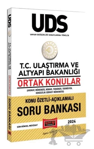 UDS T.C Ulaştırma ve Altyapı Bakanlığı Ortak Konular Konu Özetli-Açıklamalı Soru Bankası – Kolektif – Yargı Yayınevi kitap kapağı