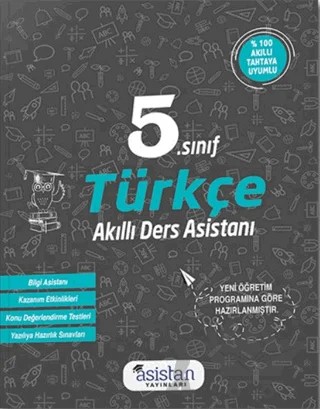 5. Sınıf Türkçe Akıllı Ders Asistanı – Kolektif – Asistan Yayınları kitap kapağı