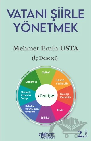 Vatanı Şiirle Yönetmek – Mehmet Emin Usta – Gülnar Yayınları kitap kapağı
