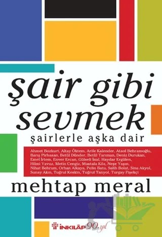 Şair Gibi Sevmek – Mehtap Meral – İnkılap Kitabevi kitap kapağı