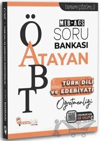 2026 ÖABT Türk Dili ve Edebiyatı Öğretmenliği Atayan Soru Bankası Çözümlü – Kolektif – Hoca Kafası Yayınları kitap kapağı