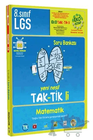 8. Sınıf LGS Matematik Taktikli Eko Soru Bankası – Kolektif – Tonguç Akademi kitap kapağı