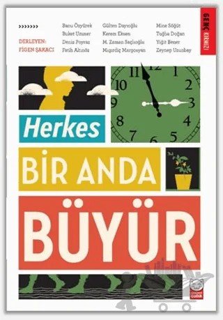 Herkes Bir Anda Büyür – Kolektif – Kırmızı Kedi Çocuk kitap kapağı