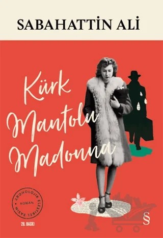 Kürk Mantolu Madonna – Sabahattin Ali – Everest Yayınları kitap kapağı