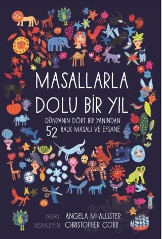 Masallarla Dolu Bir Yıl – Angela Mcallister – Arden Yayınları kitap kapağı