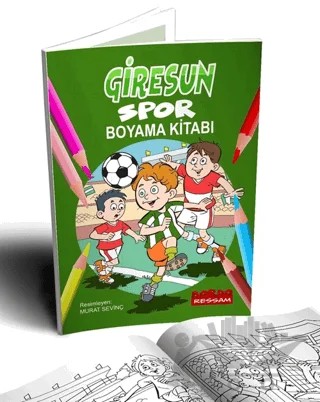 Giresunspor Boyama Kitabı – Kolektif – Bordo Ressam kitap kapağı