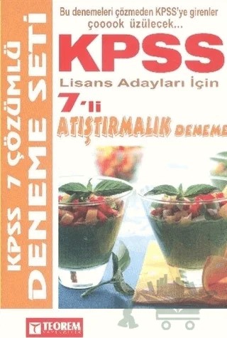 KPSS 2015 Lisans Adayları İçin 7'li Atıştırmalık Deneme – Kolektif – Teorem Yayıncılık kitap kapağı