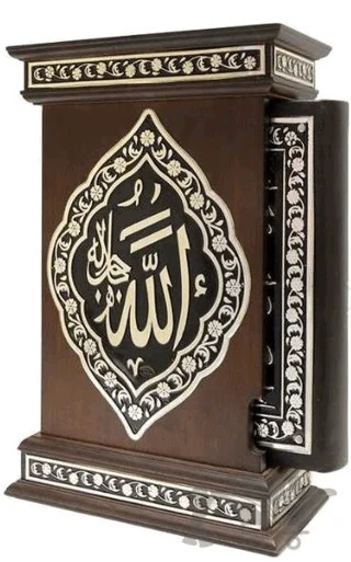 Kabeli Kaplama Gümüş Kur'an-ı Kerim (Orta Boy) – Kolektif – Hayrat Neşriyat kitap kapağı