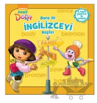Dora İle İngilizceyi Keşfet – Kolektif – Doğan Egmont Yayıncılık kitap kapağı