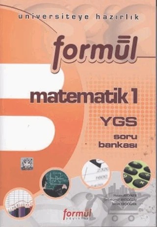 Formül Matematik 1 YGS Soru Bankası – Hasan Aydıner, İsmet Erdoğan, Sebahattin Erdoğan – Formül Yayınları kitap kapağı