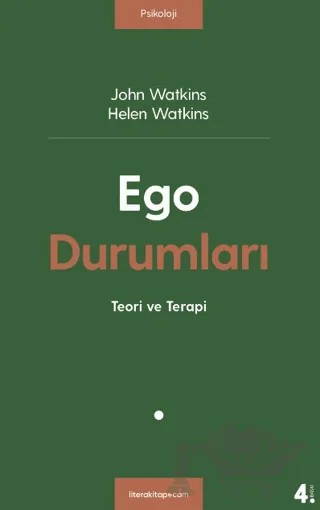 Ego Durumları Teori ve Terapi – Helen Watkins, John G. Watkins – Litera Yayıncılık kitap kapağı