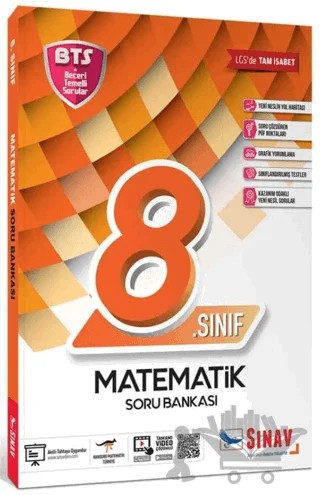 8. Sınıf LGS Matematik Soru Bankası – Kolektif – Sınav Yayınları kitap kapağı