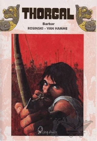 Thorgal - Barbar – Grzegorz Rosinski, Jean Van Hamme – Çizgi Düşler Yayınevi kitap kapağı