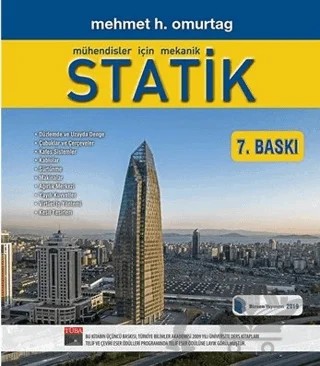 Mühendisler İçin Mekanik Statik – Mehmet H. Omurtag – Birsen Yayınevi kitap kapağı