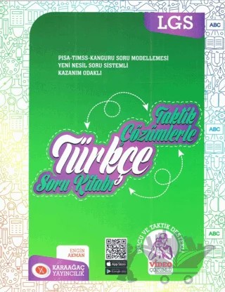 2023 Taktik Çözümlerle LGS Türkçe Soru Kitabı – Kolektif – Karaağaç Yayıncılık kitap kapağı